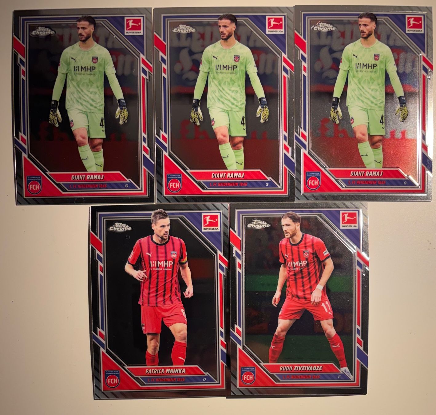 Topps Carte collezionabili: FC Heidenheim Topps Chrome Bundesliga – Usato da Meilen venduto da rr0
