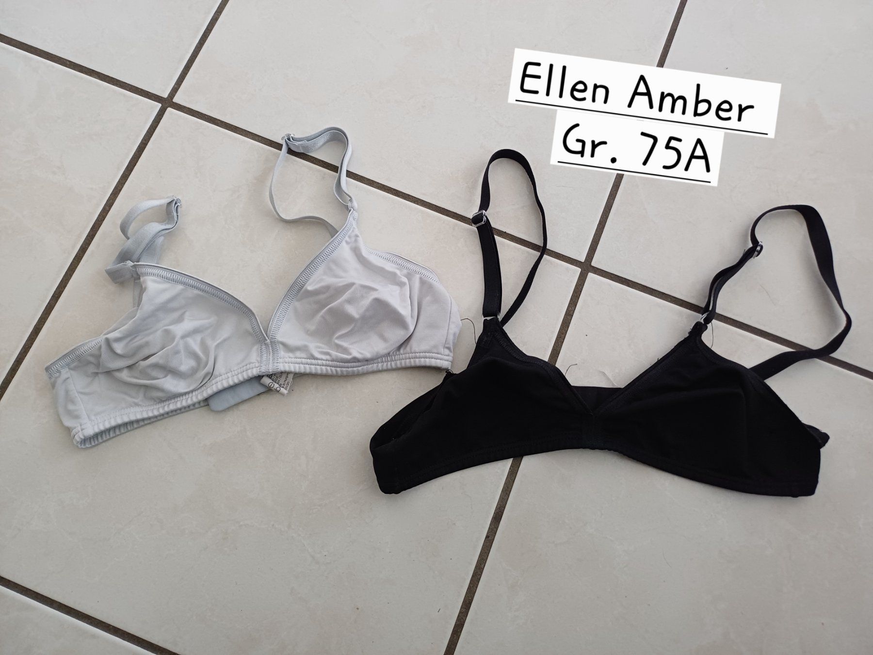 Ellen Amber Altra biancheria intima: BH ohne Bügel Gr. 75A und Gr. 70A – Usato da Dietwil venduto da dari2008