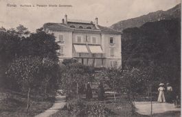 AK Rovio Kurhaus und Pension Monte Generoso 1920, rara