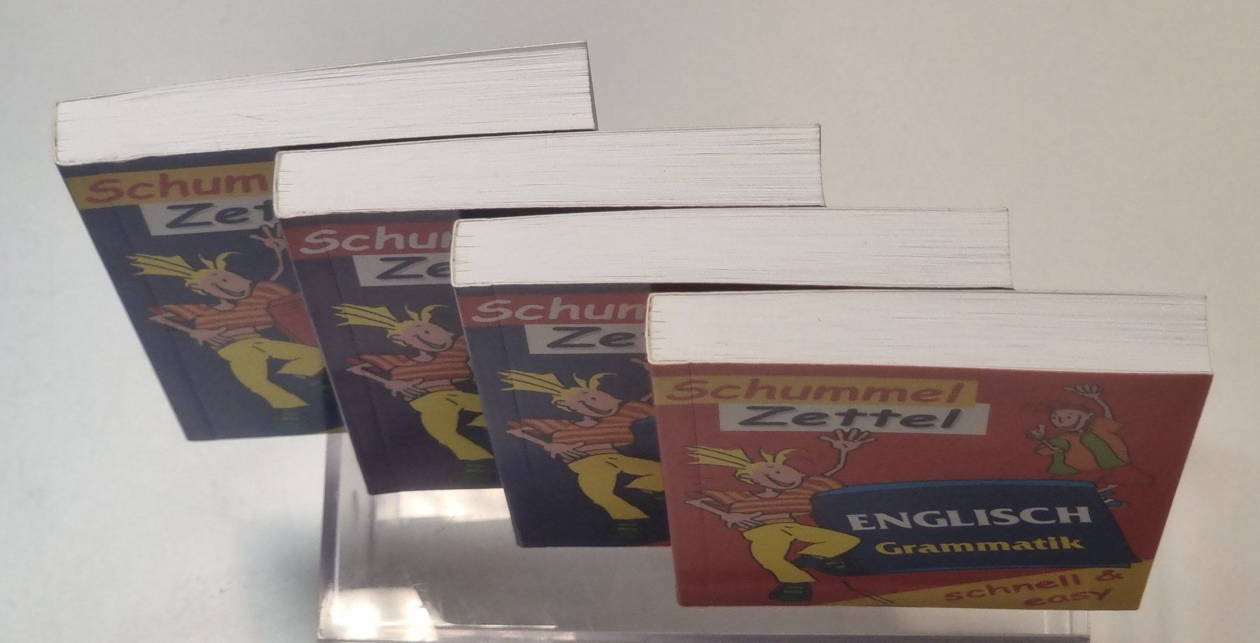 Libri: 4x Englisch SCHUMMELZETTEL Grammatik Wortschatz Conversation – Nuovo (secondo la descrizione) da Dürnten venduto da Bachtelrider_ 3