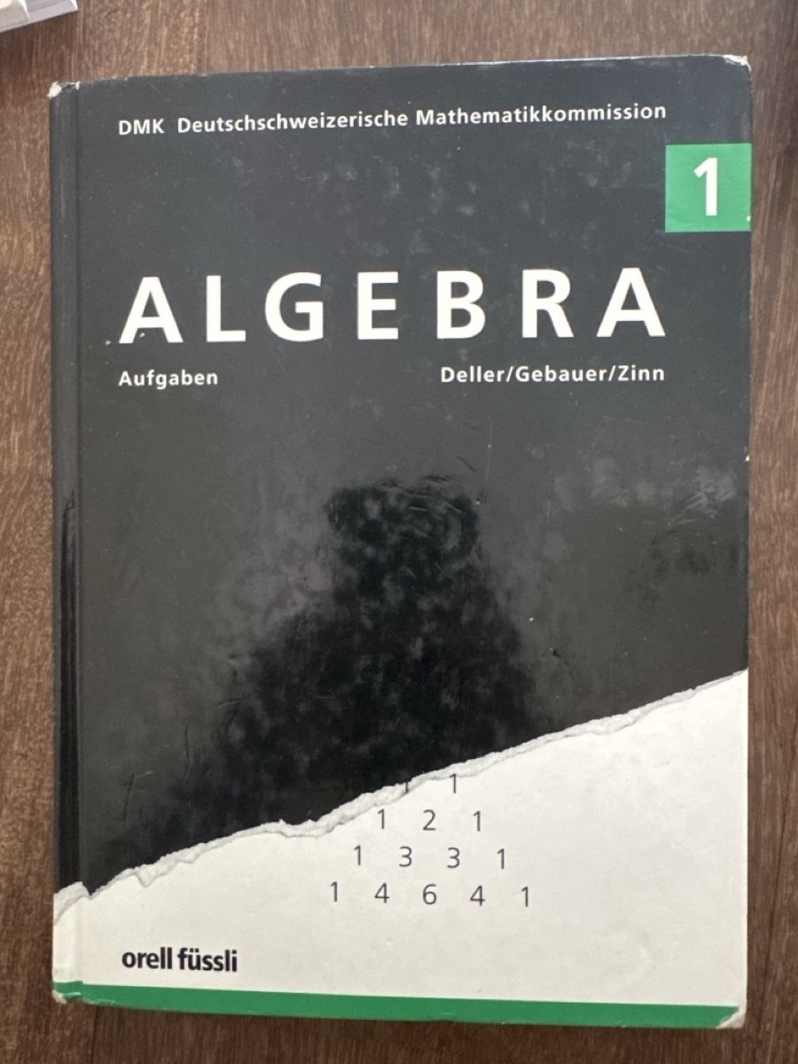 Libri: ALGEBRA – Usato da Zürich venduto da lin_6878
