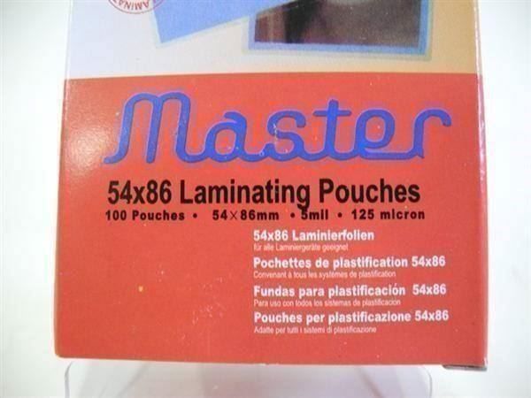 Macchine laminatrici: Laminierfolien "Visitenkarten" 100 Stück – Nuovo e nell'imballaggio originale da Kottwil venduto da Crazyrolf 1