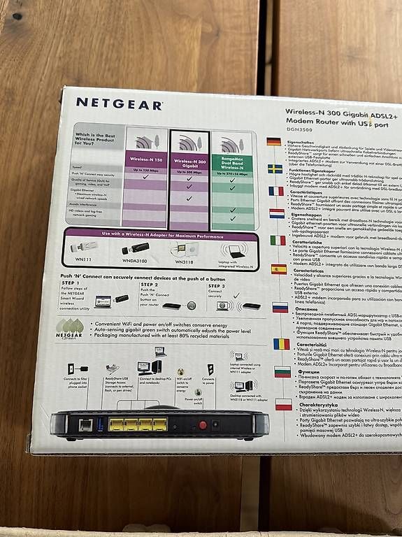 Modem & Router: Netgear N300 Modem Router – Usato da Udligenswil venduto da Dani3181 2