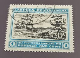 Liberia 1923 schiffe alte briefmarke