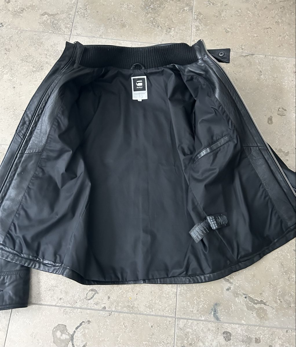 G-Star Giacche: G-Star RAW Leather Jacket – Nuovo (secondo la descrizione) da Zürich venduto da diva1972 7