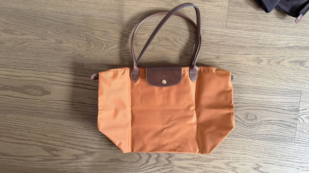 Longchamp Borse: Longchamp Le Pliage orange neuwertig – Nuovo (secondo la descrizione) da Wollerau venduto da FlavianM 1