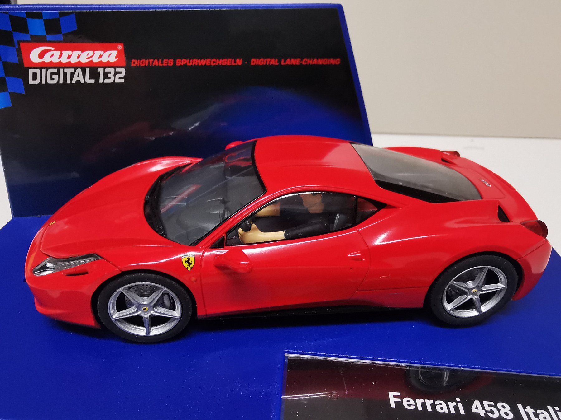 Ninco Piste: Ninco Digital, Carrera Ferrari 458 mit Licht – Usato da Winterthur venduto da Lonpos1 1
