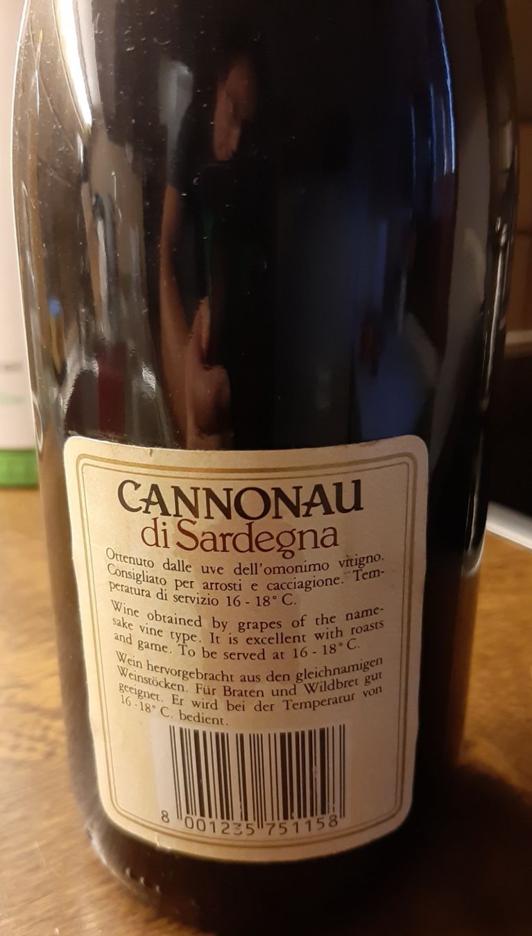 Wein: Cannonau di Sardegna 1985 – Neu und originalverpackt aus kloten von Docsgirl 1