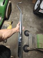 puch auspuff ,original kein nachbau ,top zustand