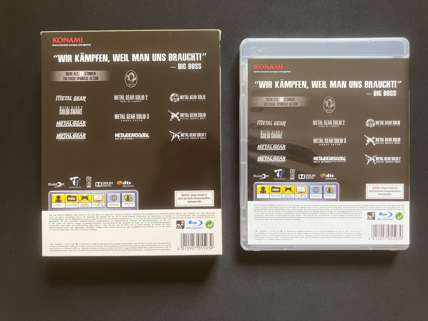 Giochi: Metal Gear Solid The Legacy Collection PS3 – Usato da luzern venduto da rammdave 1