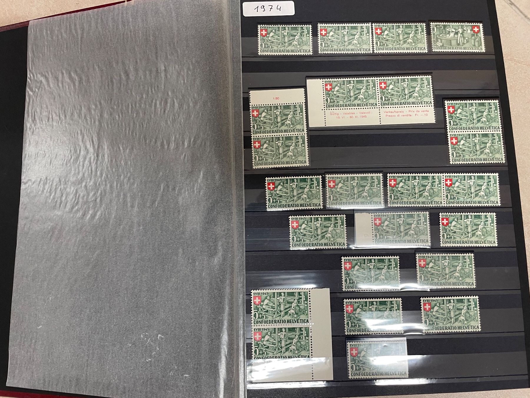 Alle Briefmarken: Bel alb. Linder 64 p. PP** – Gebraucht aus Sonceboz-Sombeval von Comment2 8