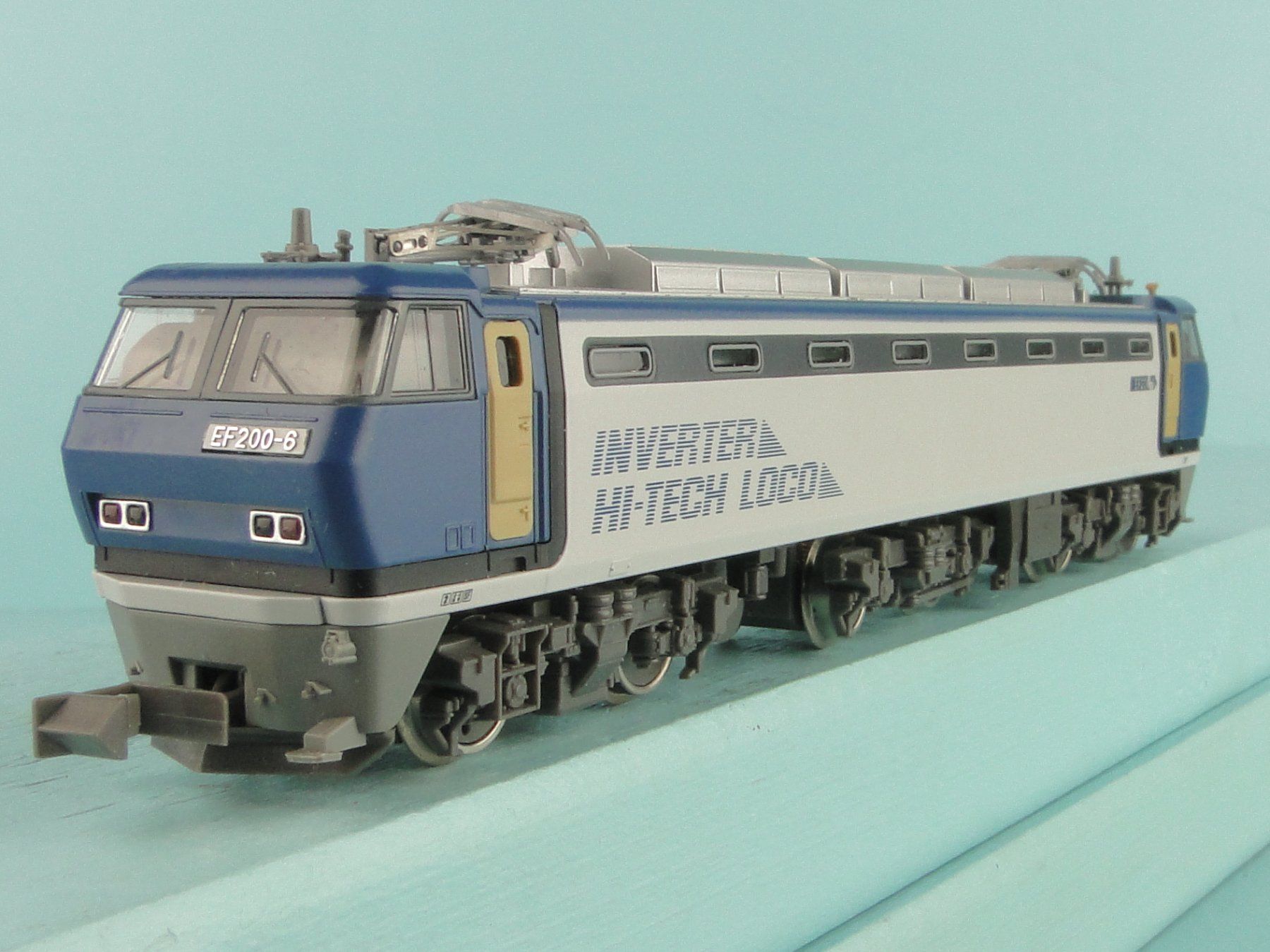 Kato Modellini di ferrovie: Kato Spur N Japan 3018 - Rows EF200 – Usato da Bülach venduto da cann11 3