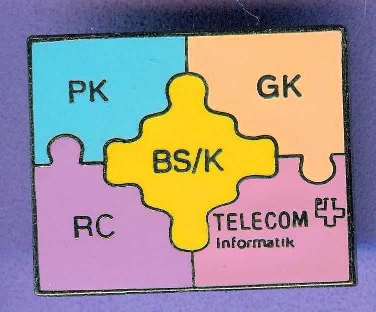 Plaketten & Abzeichen: PTT   TELECOM  Informatik – Gebraucht aus Winterthur von Sammleroase