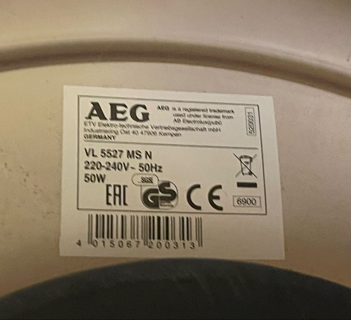 Ventilatori: Standventilator AEG – Usato da Lufingen venduto da Suschilu 2