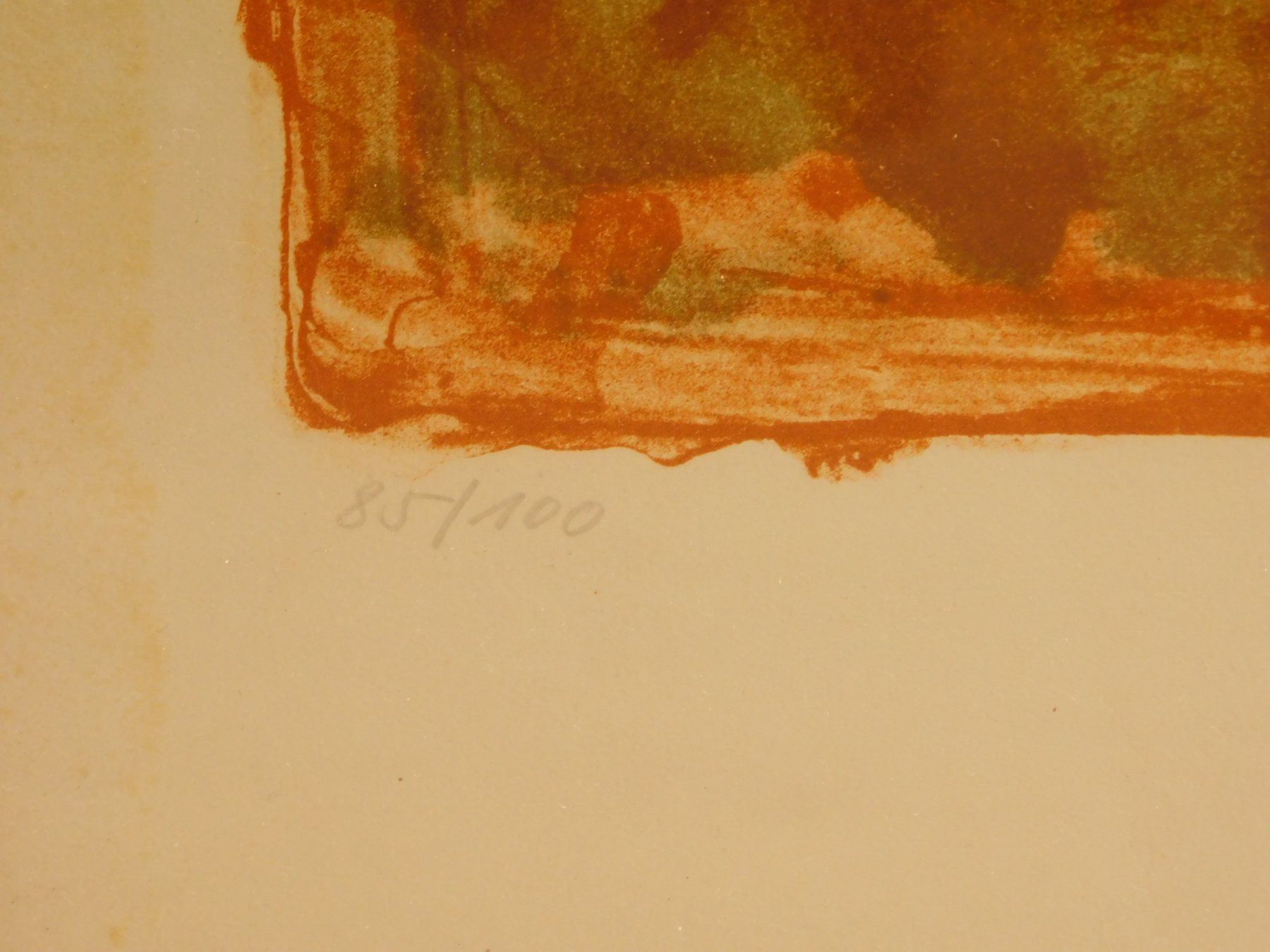 Arts picturaux & lithographies: 85 /100 Schöne Lithographie Signiert – D'occasion à Emmenbrücke par Ulisse-22 3