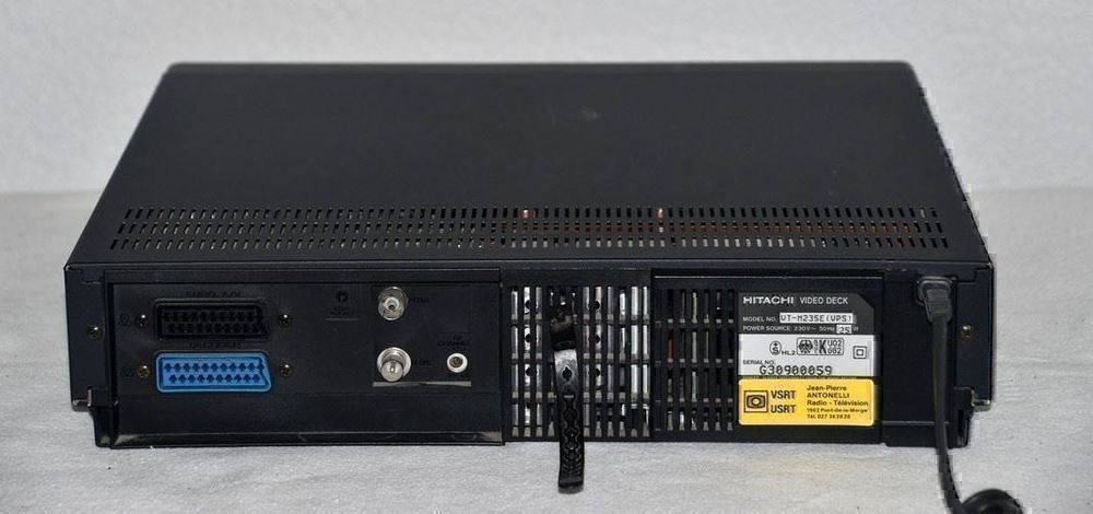 Hitachi Aufnahmegeräte: Videorecorder VHS Hitachi UT-M235E magnétoscope – Gebraucht aus Collonges von arashee 4