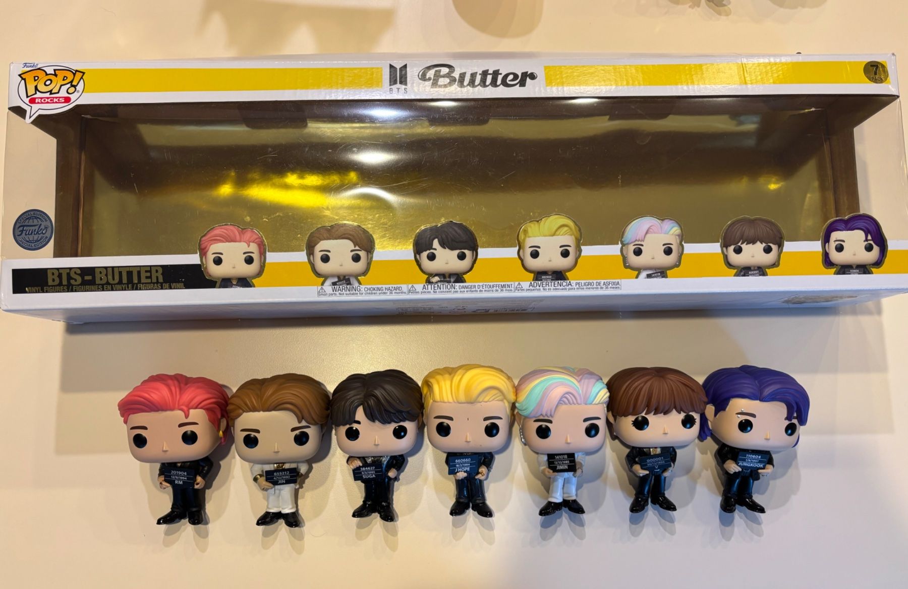 BTS Funko Pop! Butter - Ensemble complet 7 (Gebraucht) in Nyon für CHF ...