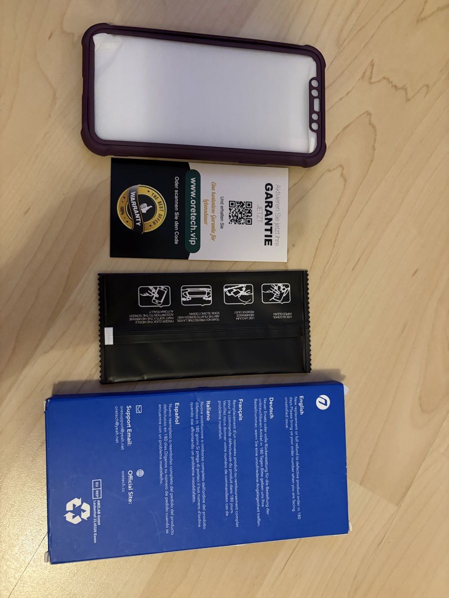 Apple Cover & Protezioni schermo: Schutzhülle ORETECH f. iPhone 11 Pro Deep Purple neu – Nuovo e nell'imballaggio originale da Ottenbach venduto da ALsales 1
