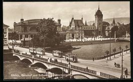 Zürich, Bahnhof und Schweiz. Landesmuse