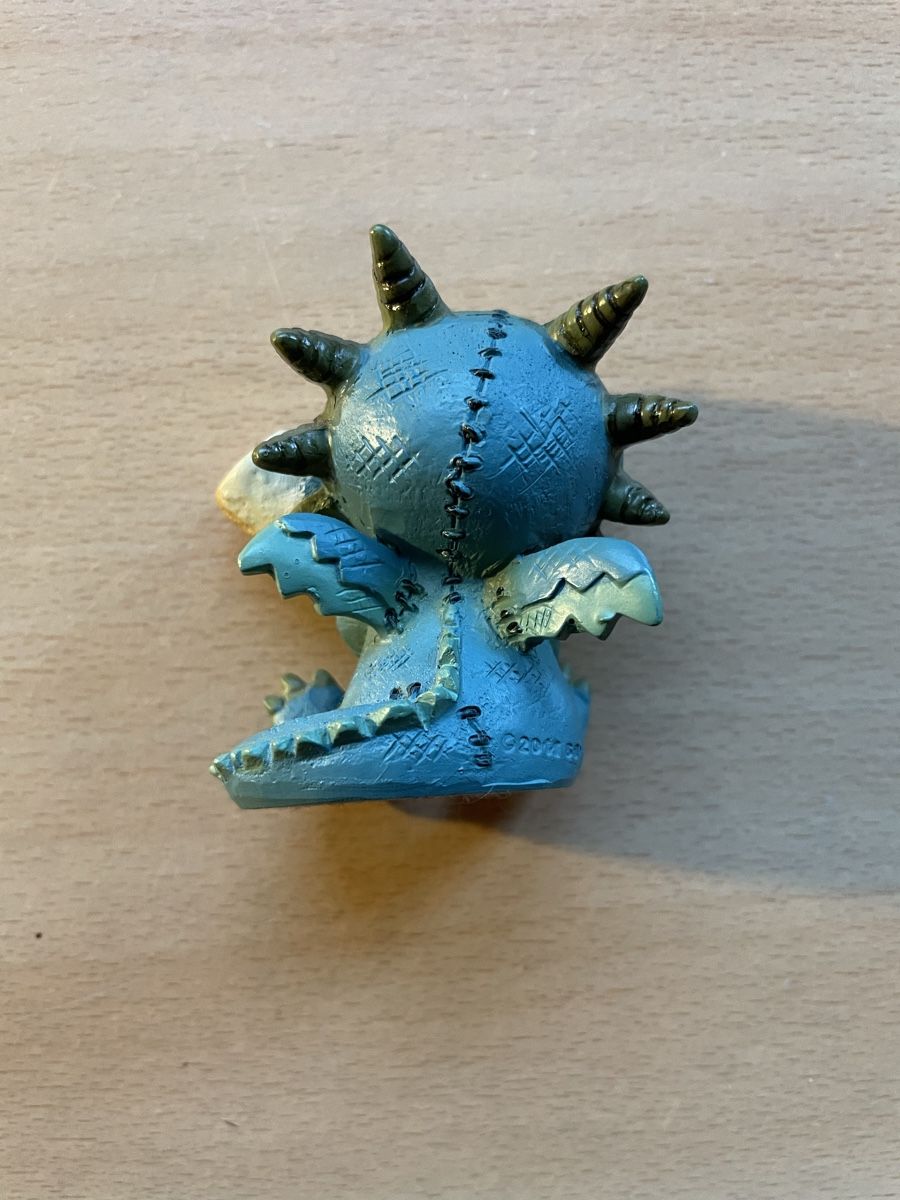 Statuette: Figurine Dragon Squelette Gothique – Usato da Oron-la-Ville venduto da W.XIX 1