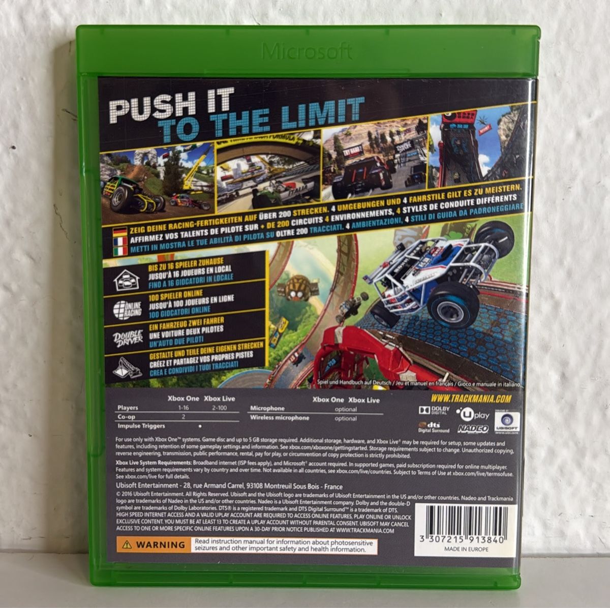 Microsoft Spiele: Trackmania Turbo Xbox One - Game disc and case – Gebraucht aus Ehrendingen von bubulence 1