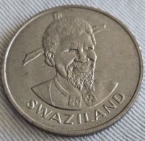 Swasiland 1 Lilangeni 1976 Münze guter Zustand