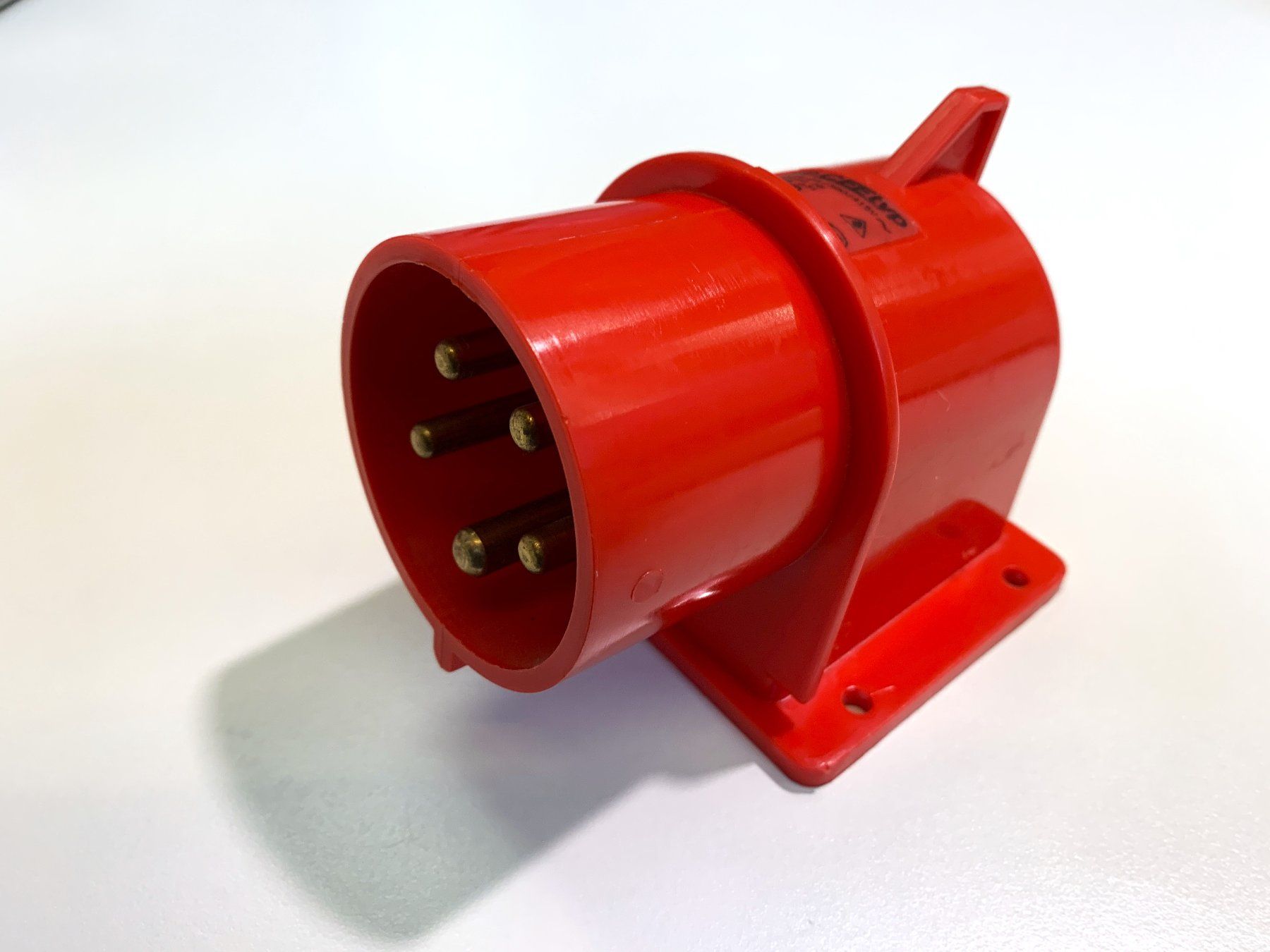 Spine: 32A CEE Anbau Gerätestecker gewinkelt 5-Pol - Type 631 – Usato da Münchenstein venduto da Licontrol 2