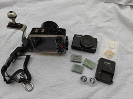 Canon PowerShot G7 X + Recsea Unterwassergehäuse