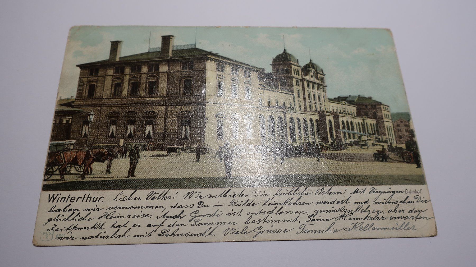 Cartoline postali: Winterthur  1906 – Usato da Cormoret venduto da Pascalll2001 1