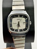Armbanduhr Oris Crystal Quartz silberfarben gebraucht