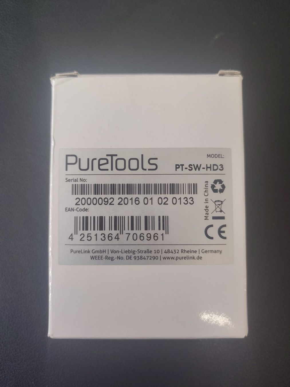 Adattatori: PureTools HDMI Splitter PT-SW-HD3 ***PORTOFREI*** – Nuovo (secondo la descrizione) da Landquart venduto da Chrigi88 2