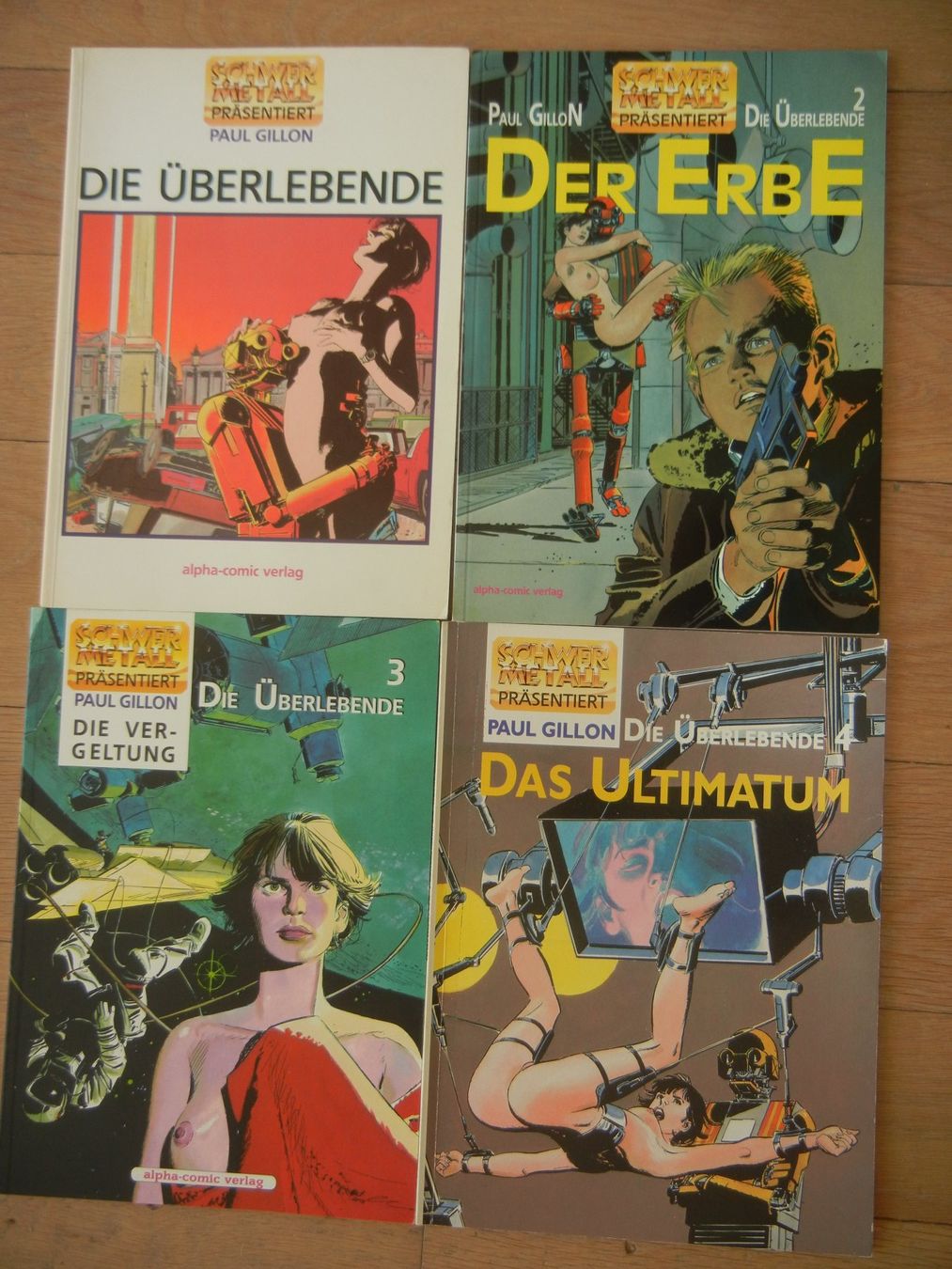 Fumetti: Comic Erotik - Die Ueberlebende - kompl. Reihe – Nuovo (secondo la descrizione) da Langendorf venduto da sonntag10