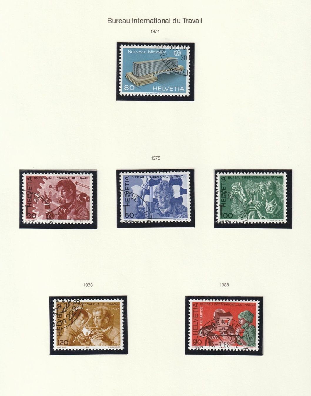 Tutti i francobolli: BIT 1974 - 1994 – Nuovo (secondo la descrizione) da Buttisholz venduto da wbr_wdw8