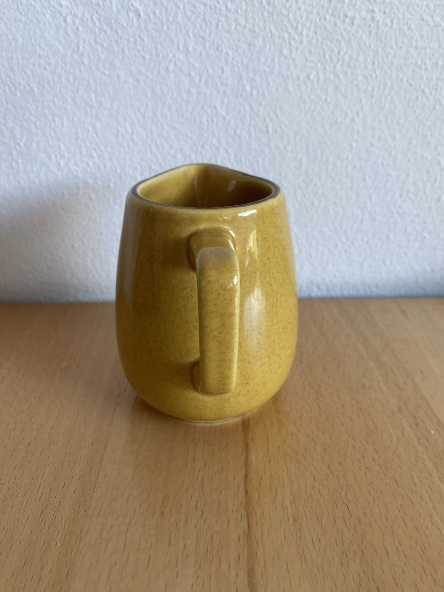 Rössler Karaffen: Rössler Rahmkrug Senfgelb 0.2 Liter – Gebraucht aus Schwarzenburg von Michellu 3