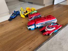 PAW Patrol Fahrzeug-Set – 6 Fahrzeuge inkl. grossem Transpor
