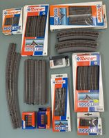 ROCOLINE Konvolut 57x Gleise + Weiche / rails + aiguilles...