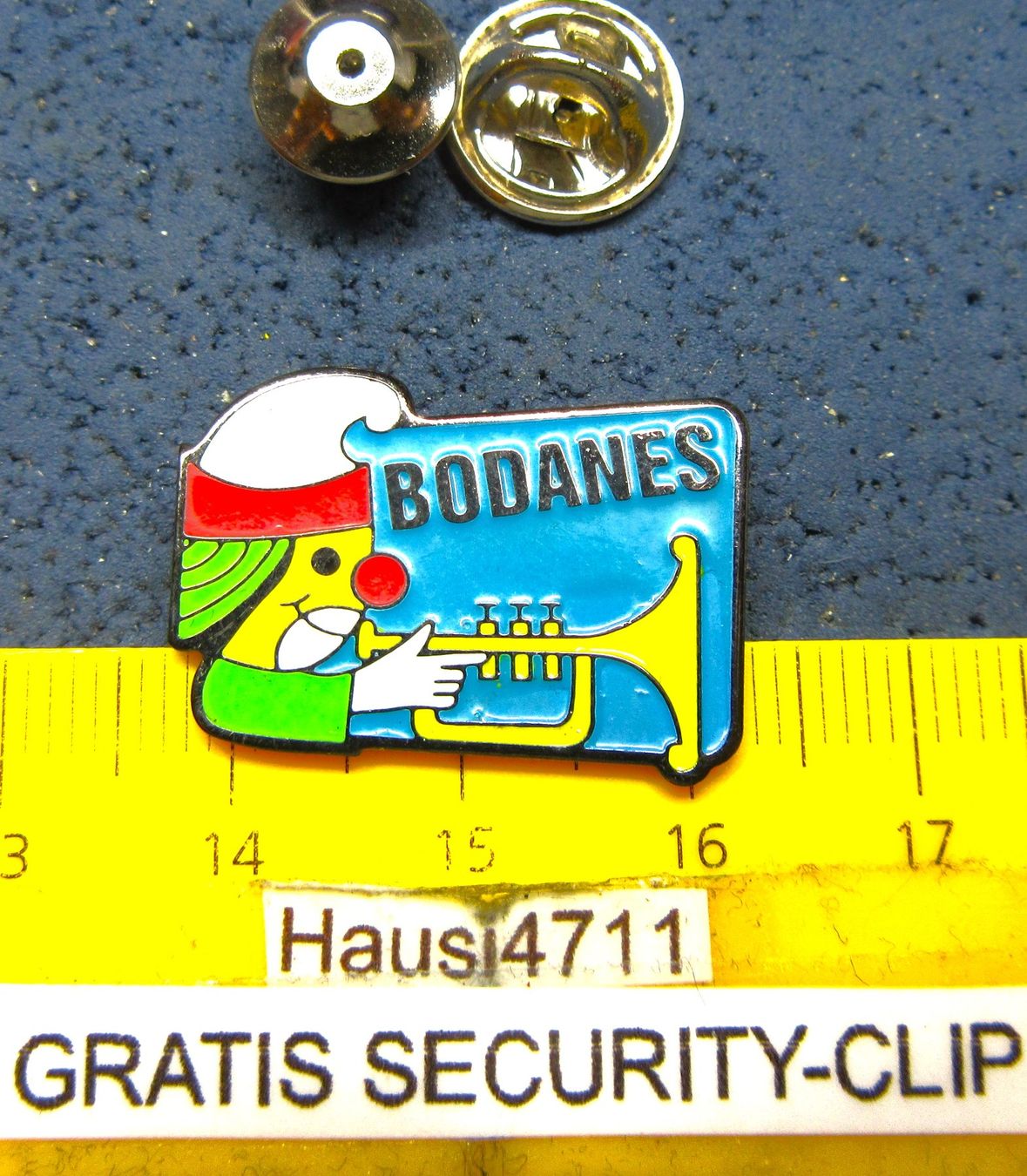 Placchette & Badge: BODANES CLOWN MUSIK PIN – Usato da Ettingen venduto da Hausi4711