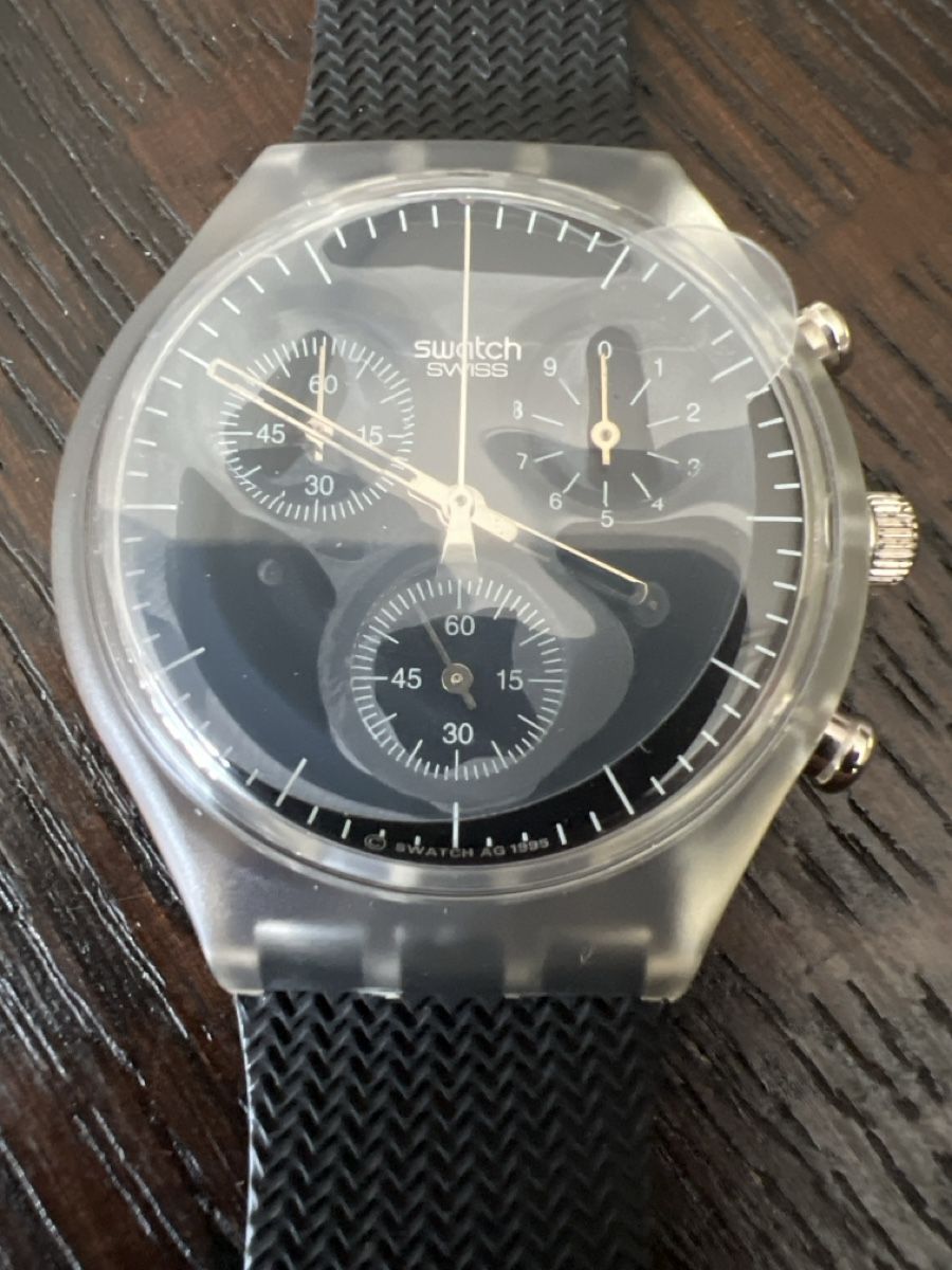 Swatch Uhren: Swatch Chrono (SCK111) Lavagna – Neu und originalverpackt aus Künten von Spike17 1