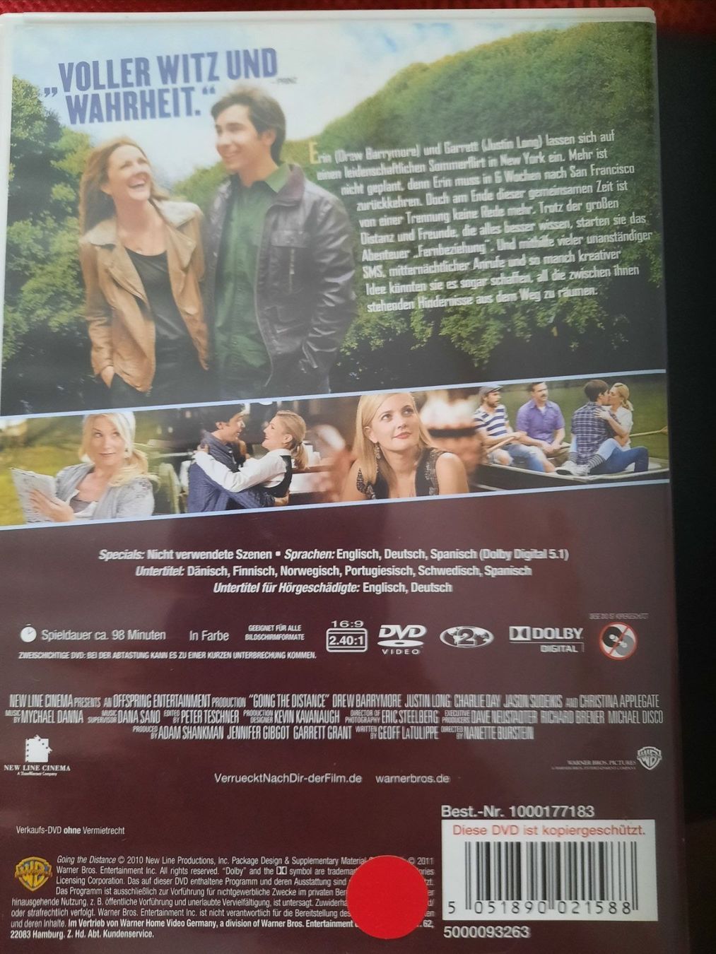 Tutti i DVDs: DVD: Verrückt nach Dir - Drew Barrymore – Usato da Eiken venduto da Lashar 1