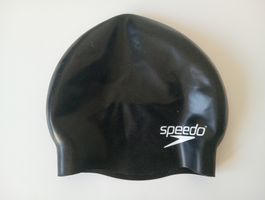 Speedo Badekappe Schwarz aus Silikon | 19x22 cm Top!