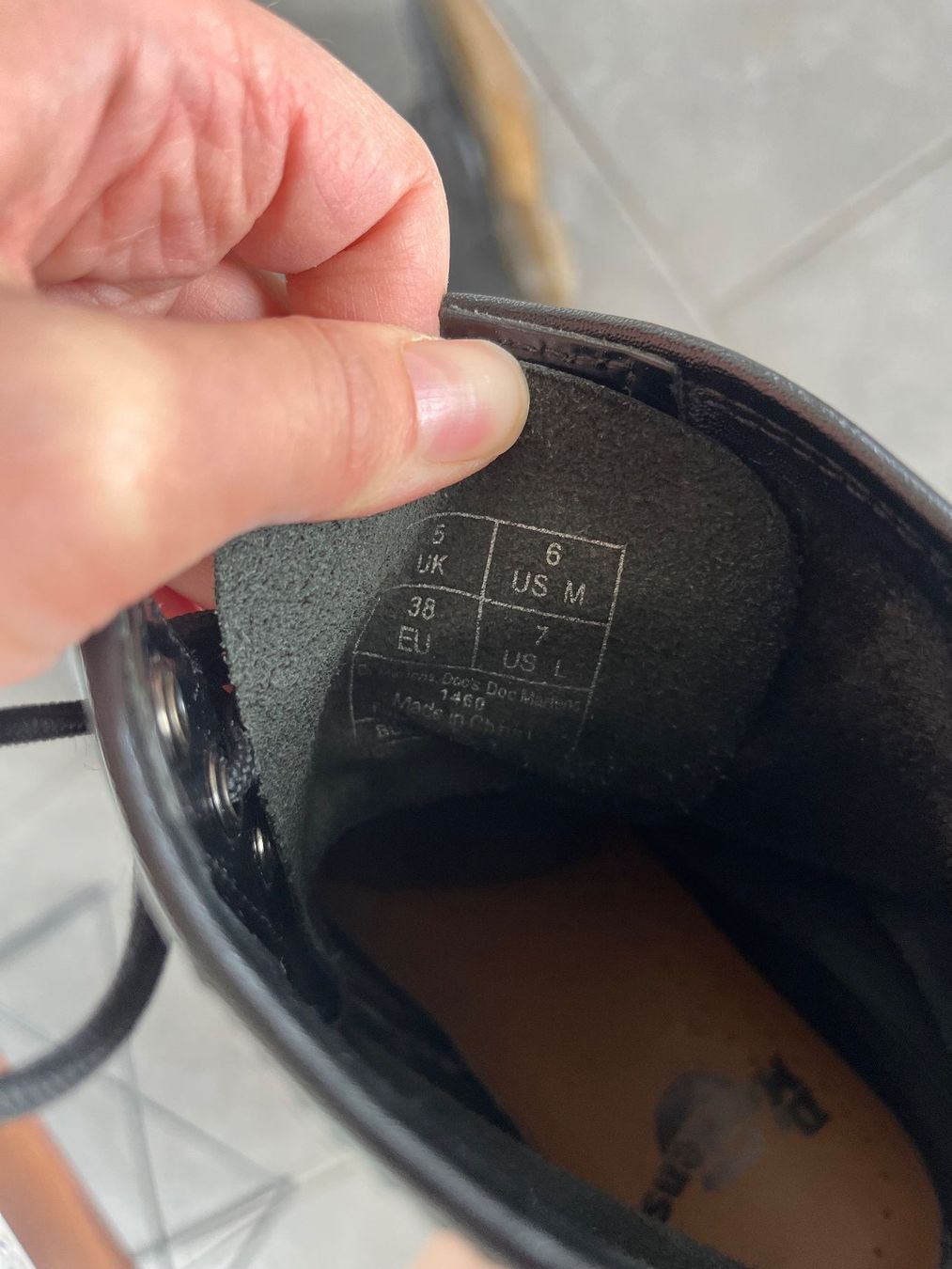 Dr. Martens Scarpe da donna: Boots von Dr. Martens, Gr. 38 – Usato da Rüschlikon venduto da TulipeR8 4