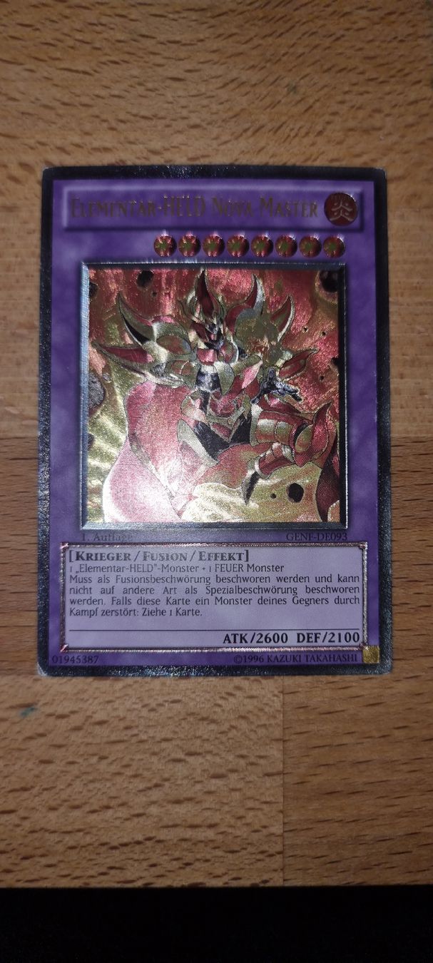 Cartoline: Elementar-HELD Nova Master in Ultimate Rare – Usato da Suhr venduto da qkr_62qb