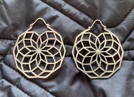 Ohrringe aus Silber im orientalischen Stil