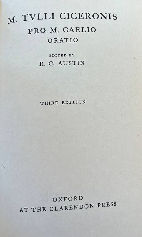 Bücher: Cicéron – Gebraucht aus Martigny von Cavag 1