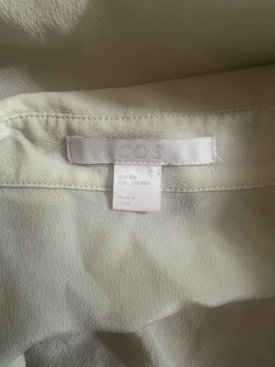 Cos Camicette: COS Seidenbluse, Mintgrün, Grösse 38 – Usato da Zürich venduto da romcam 3