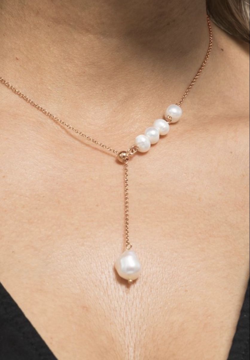 Ohrringe & -stecker: Kit orecchini di perle e collana – Neu und originalverpackt aus Winterthur von Je_hope 3