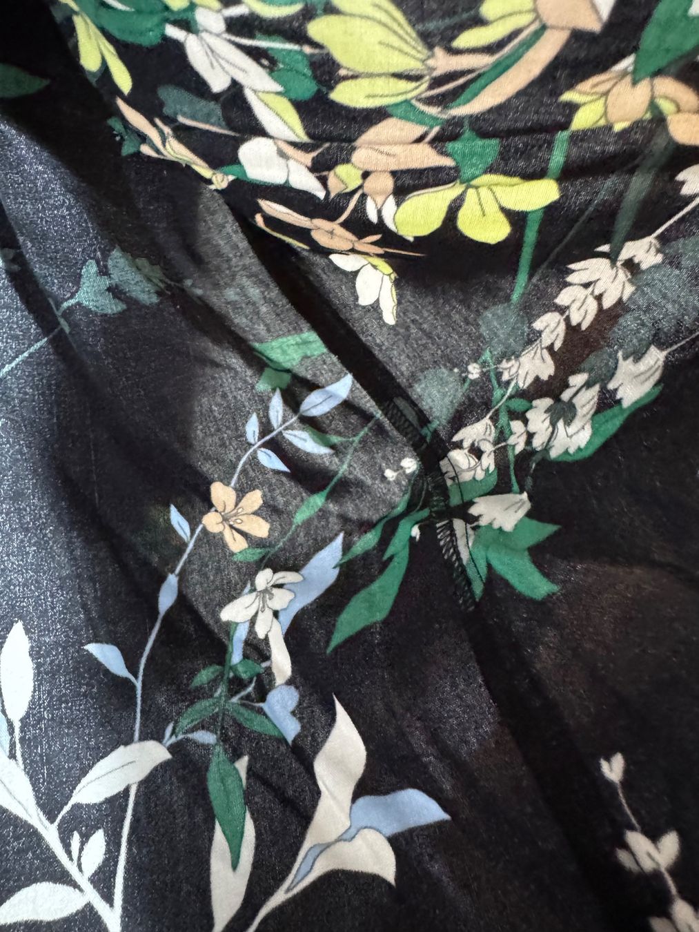 Camicette: Bluse mit Blattmuster von Kenny S. Gr. 38 – Usato da Grosswangen venduto da SALE_SALE_SALE 2