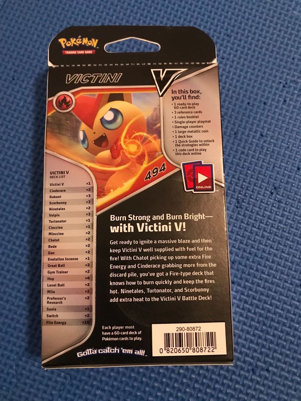 Cartoline: Pokémon Victini V Battle Deck ungeöffnet – Nuovo (secondo la descrizione) da Gossau SG venduto da schlitzerdemon 1