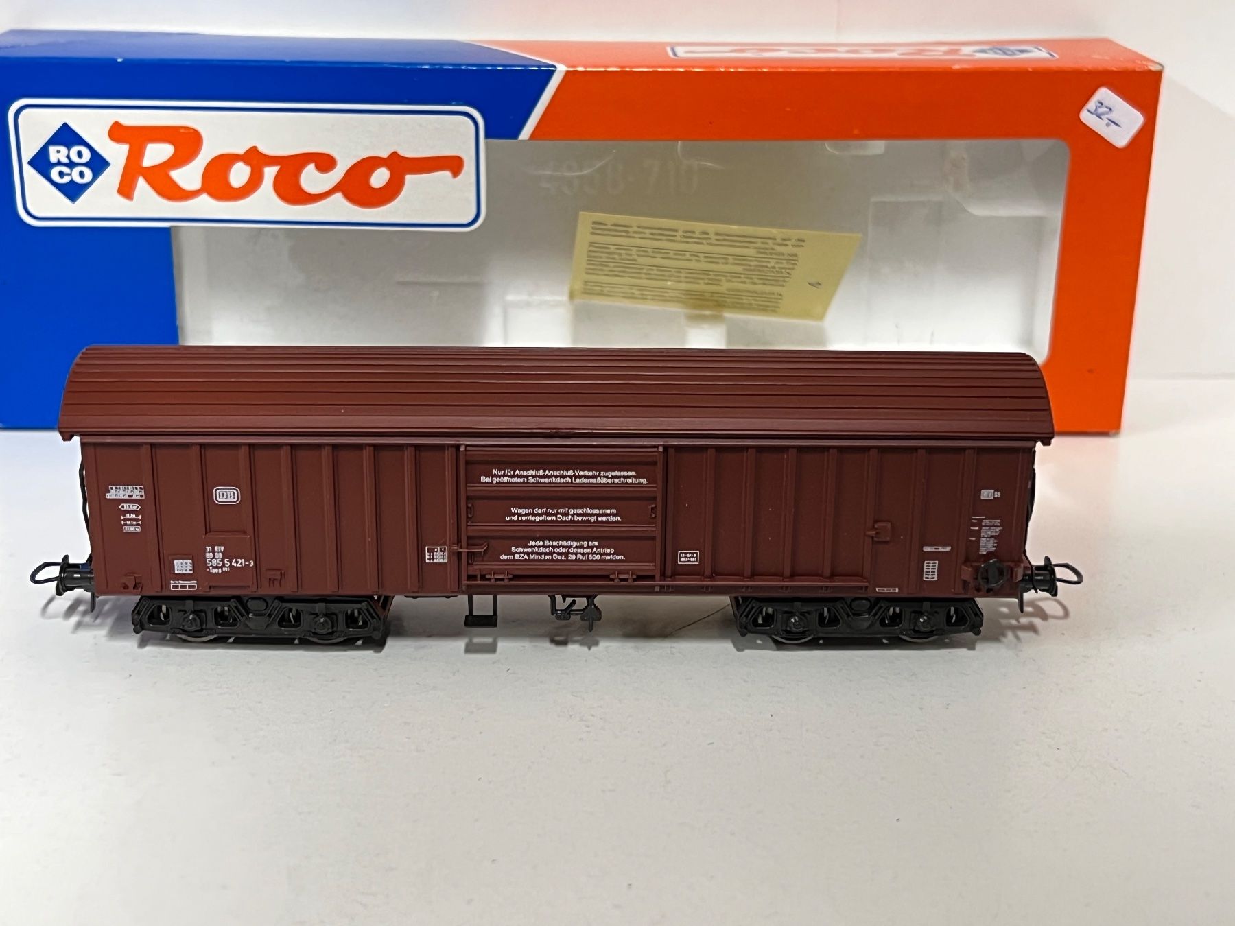 Roco Modellini di ferrovie: Roco H0 Güterwagen DB  H0 DC – Usato da Geroldswil venduto da TopTrain54 2