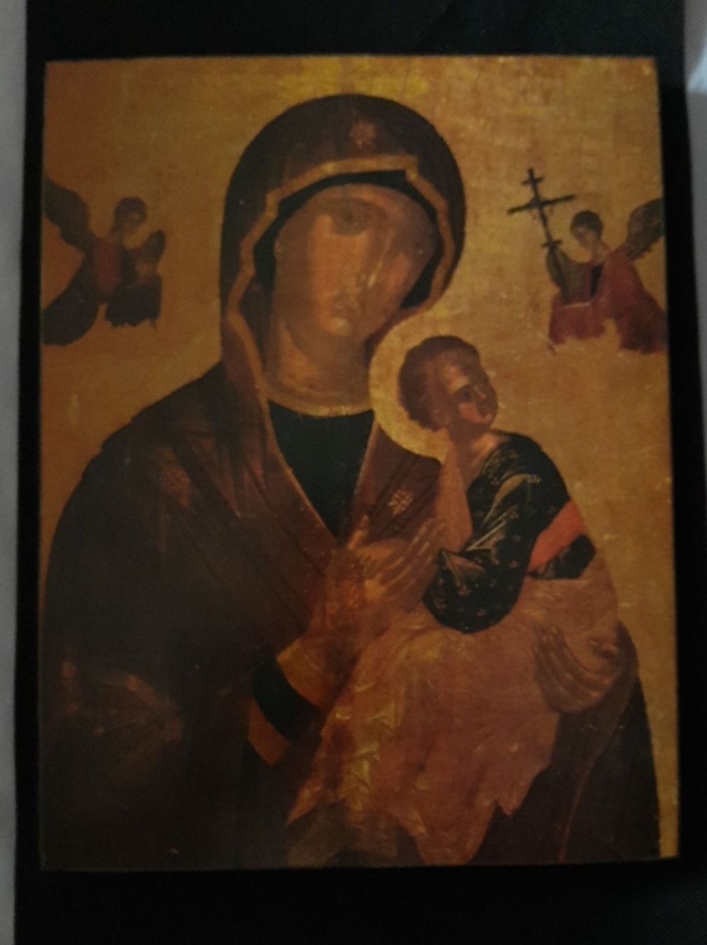 Dipinti: IKONE, MUTTERGOTTES VON DER PASSION. – Usato da Buchs AG venduto da Cuescu